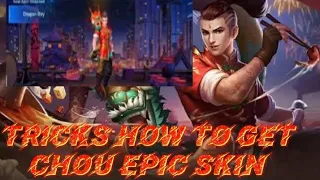 tricks how to get chou dragon boy skin(watch untill the end)