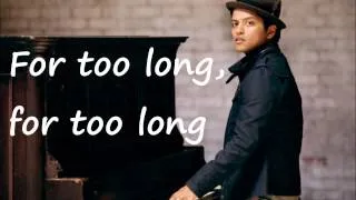 Bruno Mars - Locked Out Of Heaven(LYRICS VIDEO)