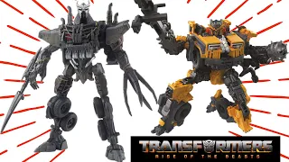 Transformers Rise of the Beasts Studio Series SCOURGE and BATTLETRAP! Bad Guys Quick Transformations