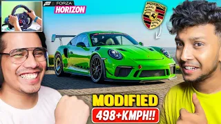 I MODIFY @GamerFleet PORSCHE TO THE FASTEST CAR IN THE WORLD!🔥 - LOGITECH G29