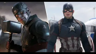 All Scenes Captain America: From Avengers Infinity-War and Endgame