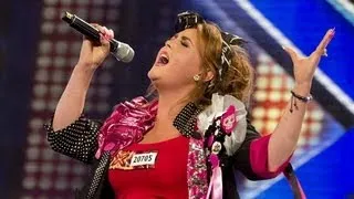 Jade Collins' audition - Beyonce's Sweet Dreams - The X Factor UK 2012