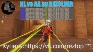 Neverlose missed shot due to resolver / Nl vs AA by REZOLVER