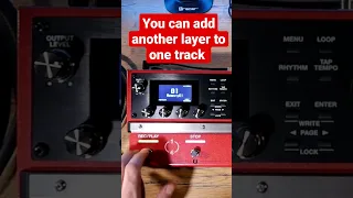 How to loop on BOSS-RC 600