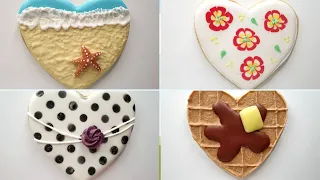 23 interesting ideas for heart cookies 🍪 2023 compilation