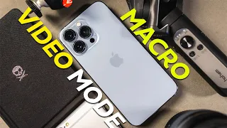 Is Pro Res Macro Video Mode on the IPhone 13 Pro any good?