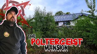 (ABANDONED HAUNTED POLTERGEIST MANSION) SO HAUNTED THE WORKERS COULDN'T FINISH IT