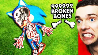 Breaking EVERY BONE As BABY SONIC In GTA 5