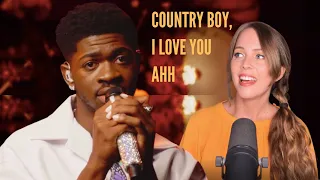 REACTION Lil Nas X performing Jolene by Dolly Parton at BBC Live Lounge