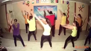 Танец Делатора (Слабослышащие и глухонемые дети, Deaf dancing afro Tu peux pas test)