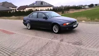 BMW e39 535 v8 burnout