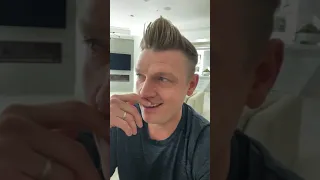 Nick Carter IG LIVE VIDEO - Chat Time