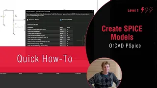 How to Create SPICE Models in PSpice