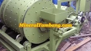 continuesmill, mesin pengolahan batuan emas