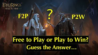 Is LOTR Rise to War Pay to Win?