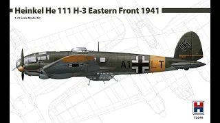 Building of Heinkel He-111 H-3 Eastern Front 1941 - Hobby 2000 - 1/72 scale