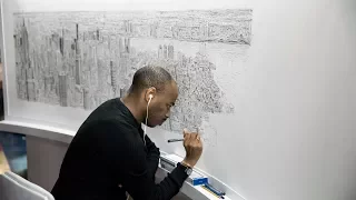 He Draws New York’s Skyline From Memory | The Daily 360