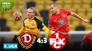 3. Liga: Wildes Spiel in Dresden – FCK unterliegt Dynamo 3:4 | SWR Sport