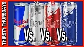 Red Bull Line Up Review - Red Bull vs Red vs Blue vs Silver