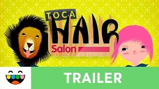 Cut and Style Hair | Toca Hair Salon | Gameplay Trailer | @TocaBoca