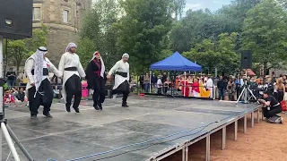 Ana Dammi Falastini Dabke Dance Routine, Edinburgh Festival Carnival, 16th July 2023, 14:30-17:00