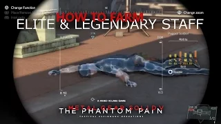 MGSV: TPP - How To Farm ELITE & LEGENDARY Staff For Your Motherbase