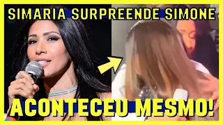 💥 BOMBA! AGITOU A WEB! Simaria Faz Aparição Surpresa em Show de Simone, Cantora se EMOCIONA E CHORA!