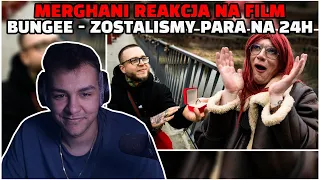 Merghani reakcja na film Bungee - ZOSTALIŚMY PARĄ NA 24H