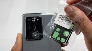 Samsung Galaxy S20 Ultra Camera Glass Replacement