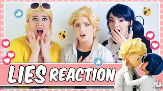 Cosplayers React to Miraculous Ladybug Season 4 - Lies 😳