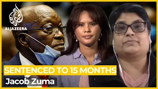 South Africa’s Zuma handed 15-month jail term for inquiry no-show