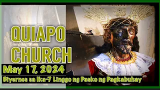 Quiapo Church Live Mass Today Friday May 17, 2024