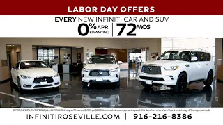 0% for 72 Months - Find Labor Day Offers at INFINITI Roseville