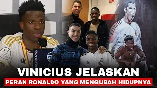 "Dia Pernah Menolong Hidupku" Cerita Sedih Vinicius Mengapa Ia Sangat Respect Kepada Ronaldo