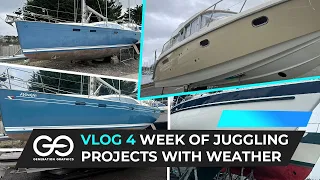 Week Of Juggling Projects With Weather Vlog 4