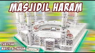 Miniature "Masjid Al-Haram" 3D Puzzle DIY CubicFun XXL MC178h Replica Masjidil Haram step-by-step