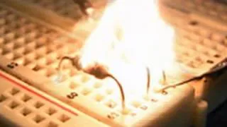 Exploding electronic components in HD