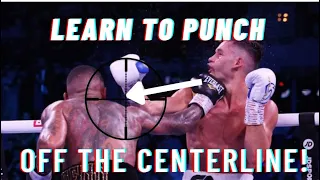 How to punch off the centerline for beginners in #boxing