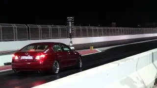 GS460 at the Drag Strip