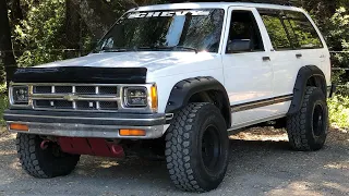 1994 Chevy s10 blazer 4.3 with flowmaster super 10 s10 4door