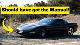 I REGRET buying an automatic C5 Corvette (Automatic vs Manual)