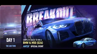 BMW i4 M50 G26 | Breakout | Need For Speed: No Limits | Day 1 & farming