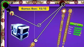 8 ball pool - Bonus Box 15 🙀 Galaxy Cue 52 Pieces