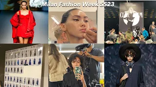 MY FIRST MILAN FASHION WEEK!!! SS23 vlog | Morgan Fernandez