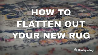 Best Ways To Flatten Out Your New Area Rug