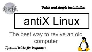 antiX linux: The best way to revive an old computer