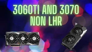 3060ti And 3070 Non LHR Cards Added to Mining Farm