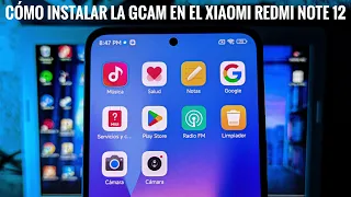 INSTALAR GCAM XIAOMI REDMI NOTE 12