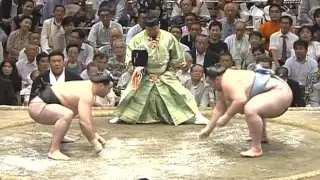 The autumn sumo tournament 2012-year 13-15 days Aki Basho