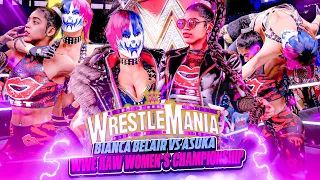 ⚡Bianca Belair vs Asuka : Wrestlemania 39 | Wwe Raw Women's Championship | Wwe 2k22 | Full Match 🔥